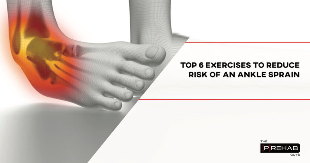 Ankle Sprain, the top 6 exercises to reduce risk for this injury