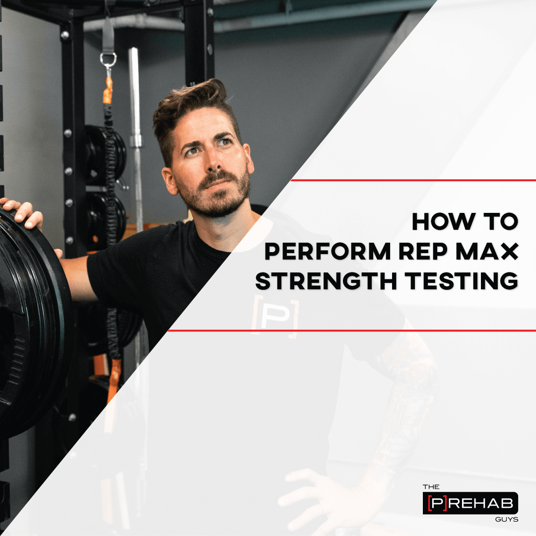 how to perform rep max strength testing blood flow restriction training the prehab guys