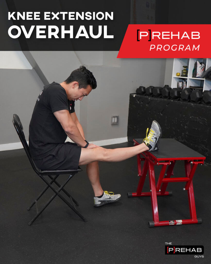 knee extension overhaul how much do i need to stretch prehab program