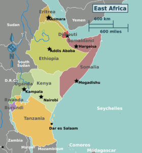 east africa map secrets to long distance running