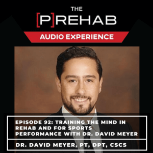 Training The Mind In Rehab and For Sports Performance With Dr. David Meyer - Image