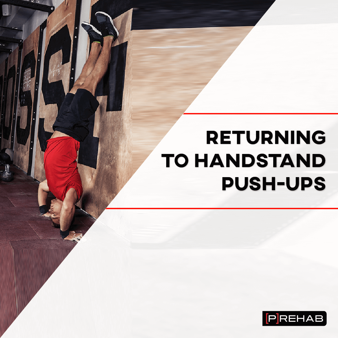 Returning To Handstand Push Ups 𝗣 𝗥𝗲𝗵𝗮𝗯