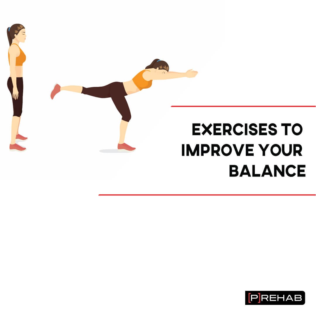 Better your body control with balance exercises.