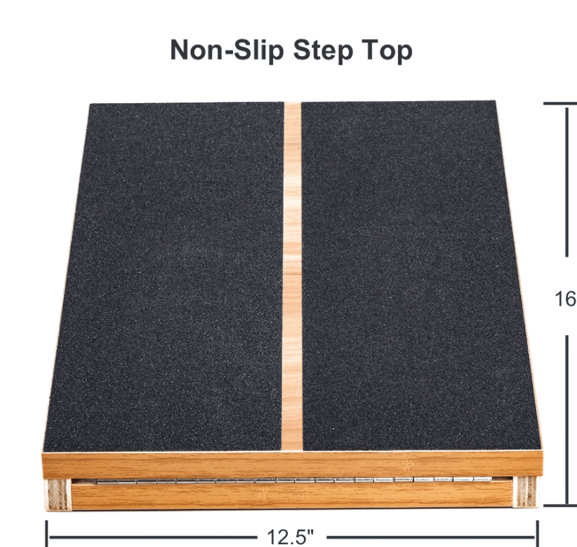 Increase F Calf Stretcher Professional Adjustable Wooden Incline Slant Board 