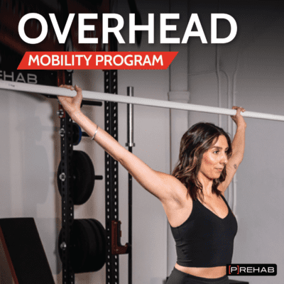 overhead shoulder mobility program front rack constraints the prehab guys